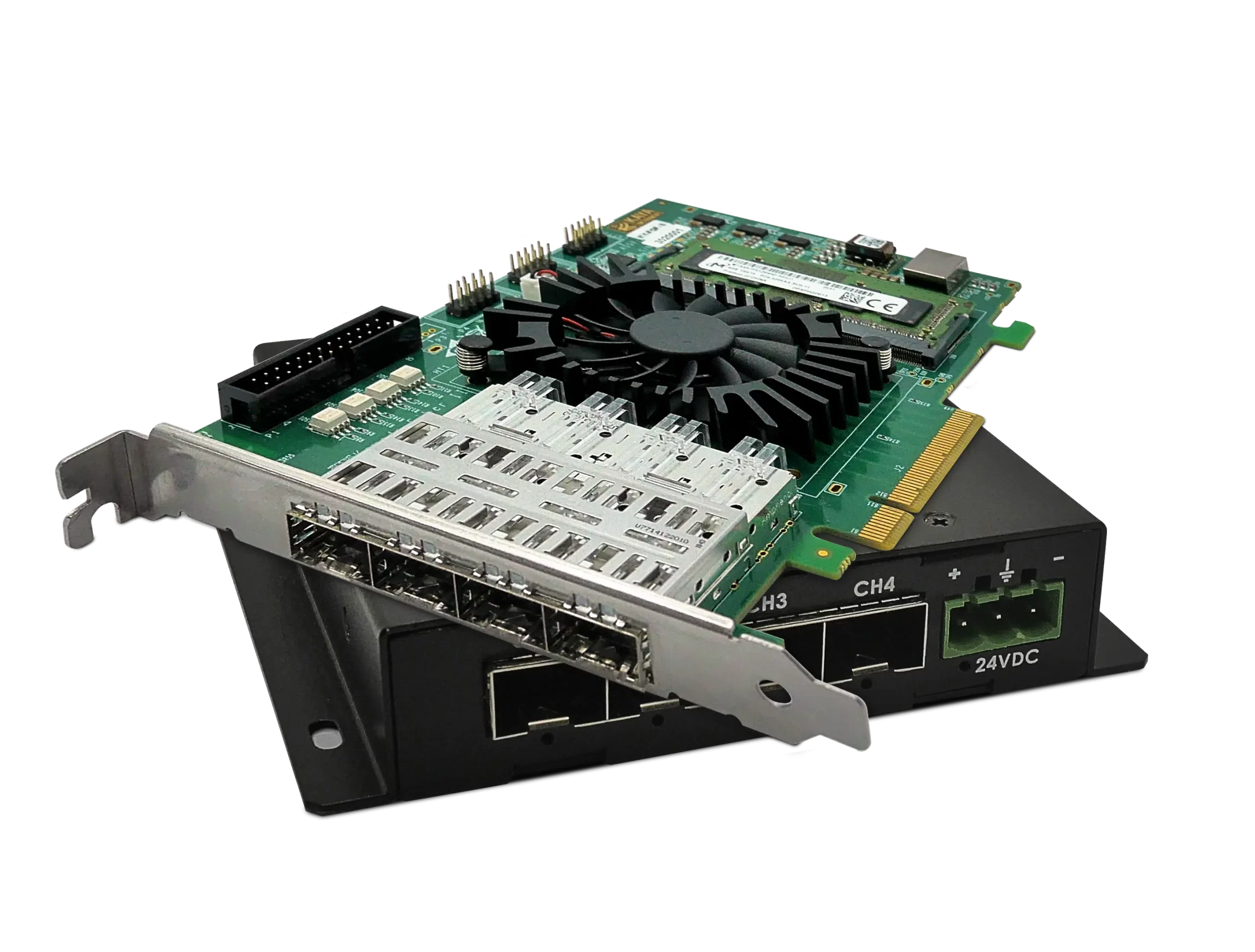 Komodo II Coaxpress Over fiber top view