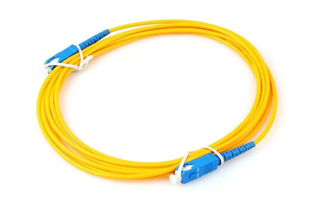 Fiber Cable yellow and blue