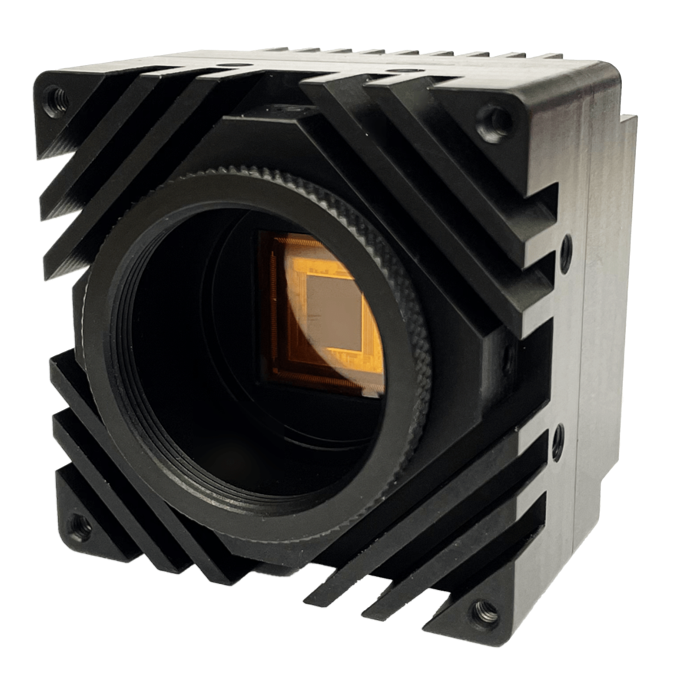CoaXPress front image with sensor