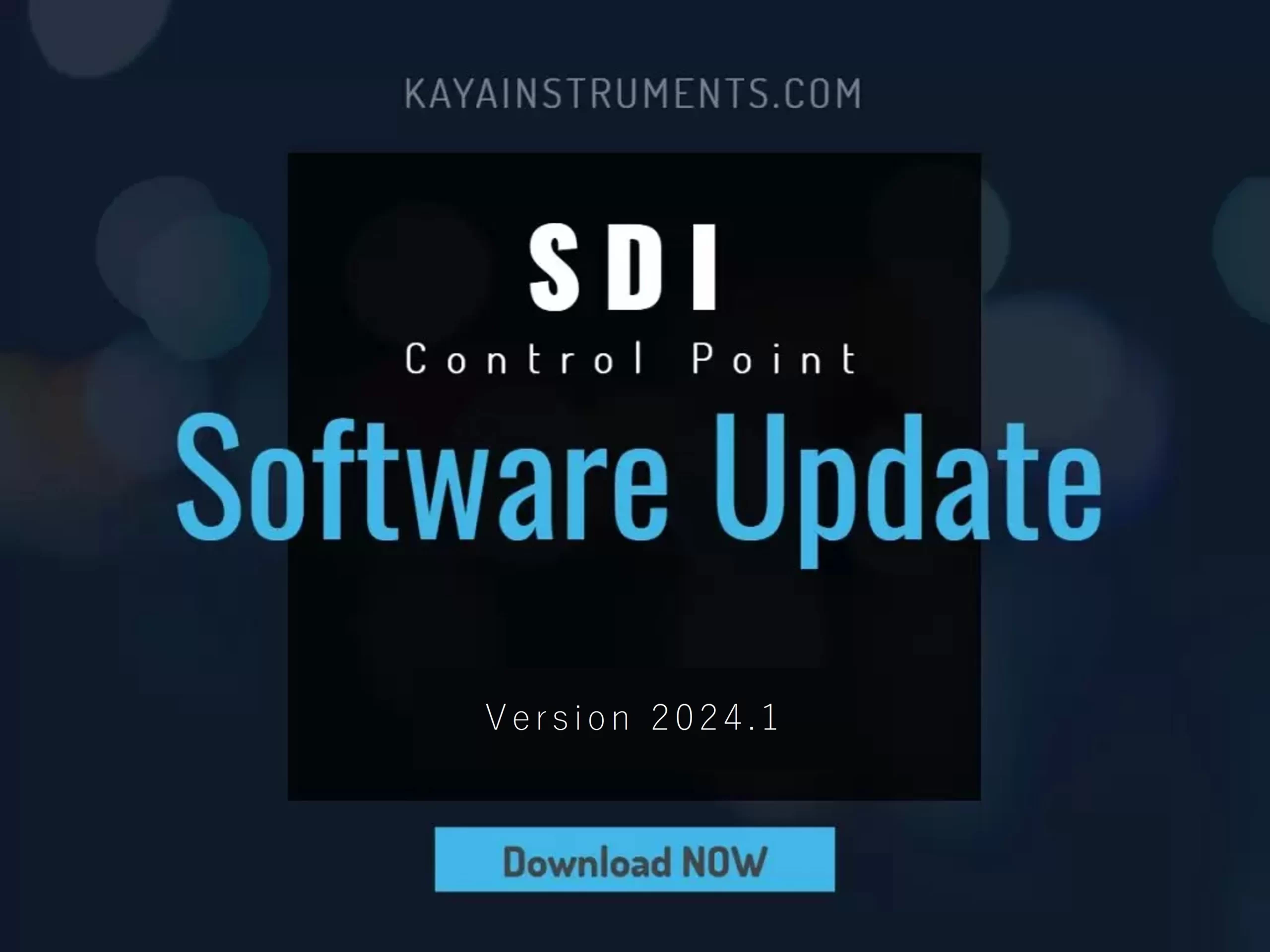 Sid Conttrol point Software Update 2024.1