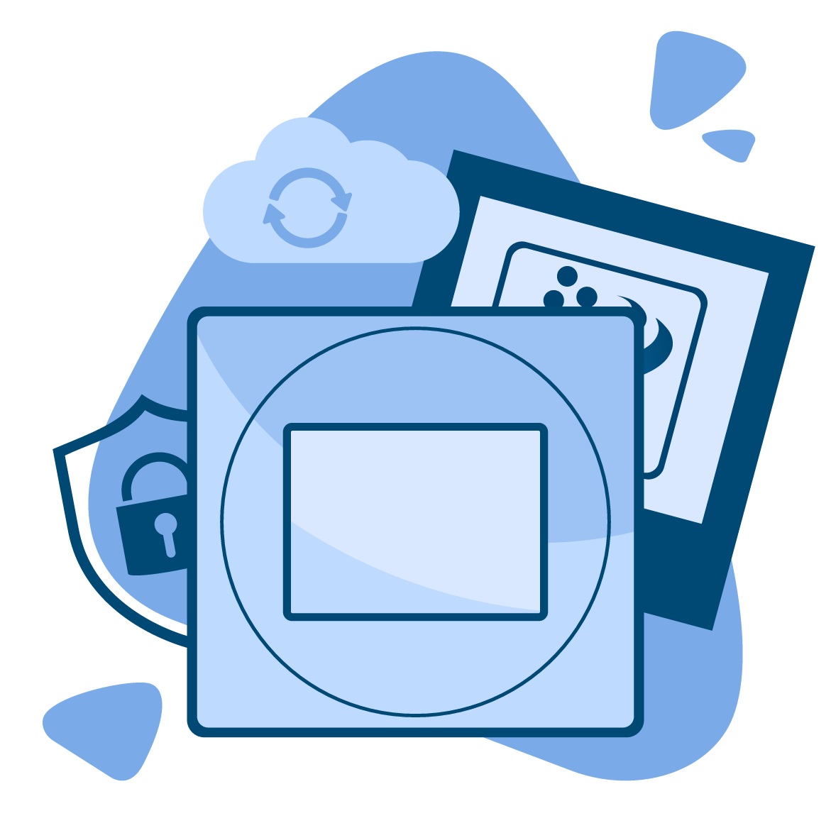 SDK blue icon