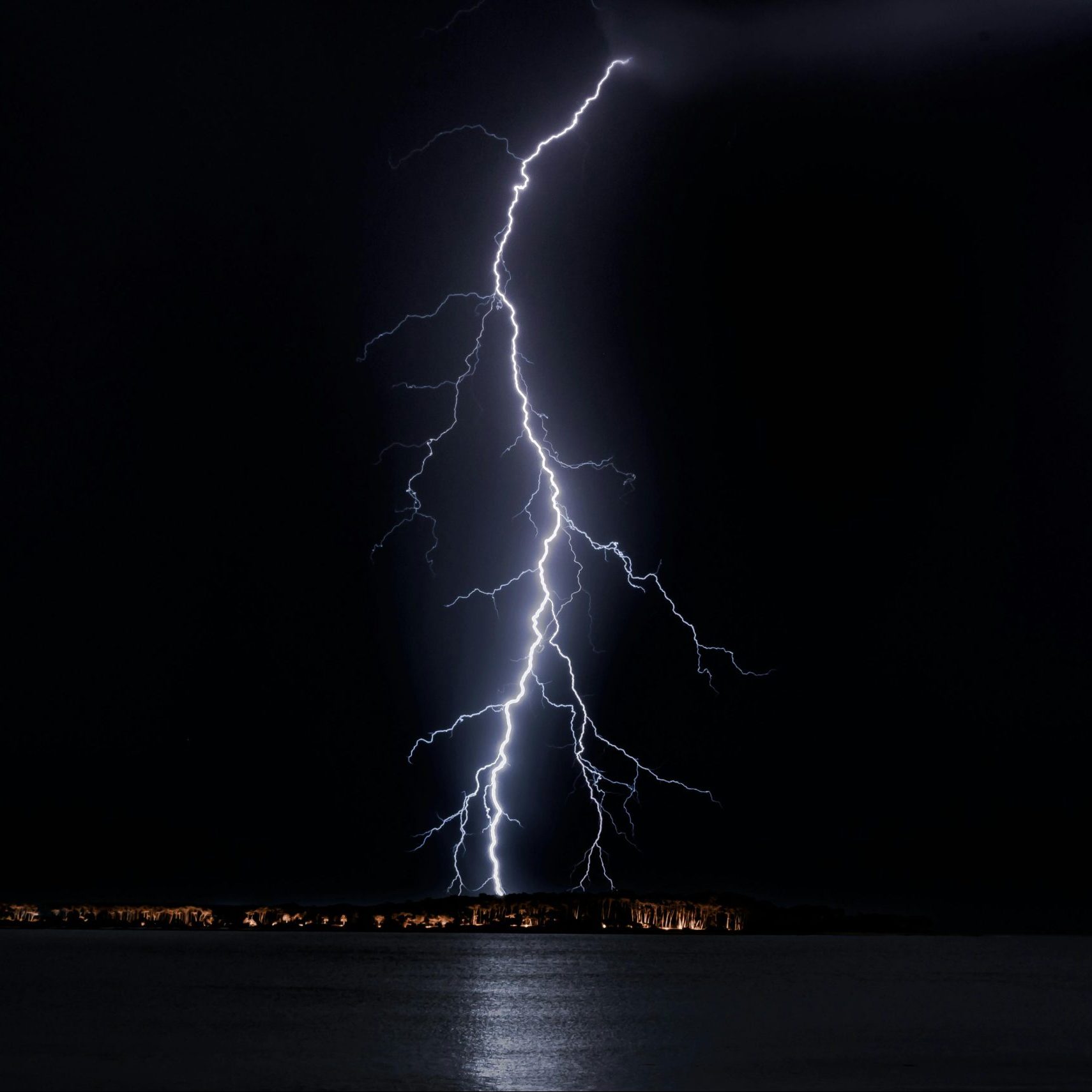 harsh weather lightning